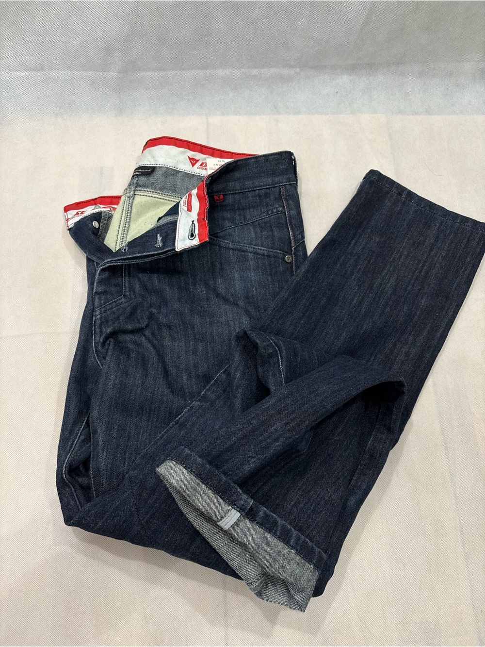 Dainese Strokeville Men’s Motorcycle Jeans 33 Slim Regular Armor Blue